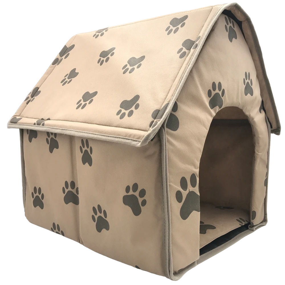 Мягкая будка для собак и котов Kennel Pet Home 44х40х44см раскладной домик для домашних животных - фото 2 - id-p2044590082