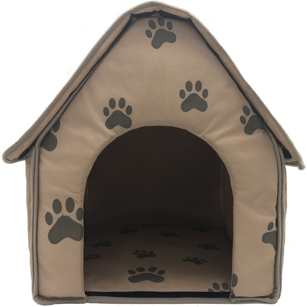Мягкая будка для собак и котов Kennel Pet Home 44х40х44см раскладной домик для домашних животных - фото 6 - id-p2044590082