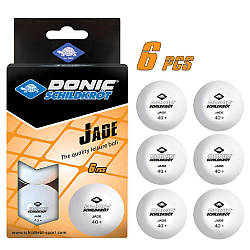 М'ячі Donic Jade ball 40+ 6 шт white 618371