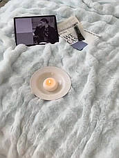 Постільна білизна VIP Rebith - Shinshila Євро - нежно голубий, фото 4