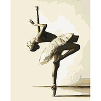 Картина по номерам "Балерина" Art Craft 10604-AC 40х50 см Jador Картина за номерами "Балерина" Art Craft
