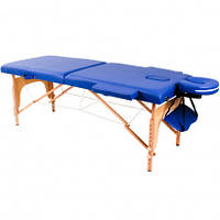 Дерев'яний складаний масажний стіл (2 секції)