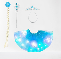 Набір аксесуарів і світящася спідниця Ельза холодне крижане серце паличка коса корона-діадема спідниця Frozen GH