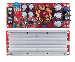 Підвищувальний dc dc перетворювач 1200w модуль 9-60V в 12-80V