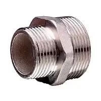 Ниппель никелированный переходной Lexline 3/4"-1/2" наружная резьба