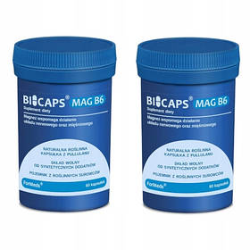 2× ForMeds Bicaps Mag B6 капсули 60 шт.