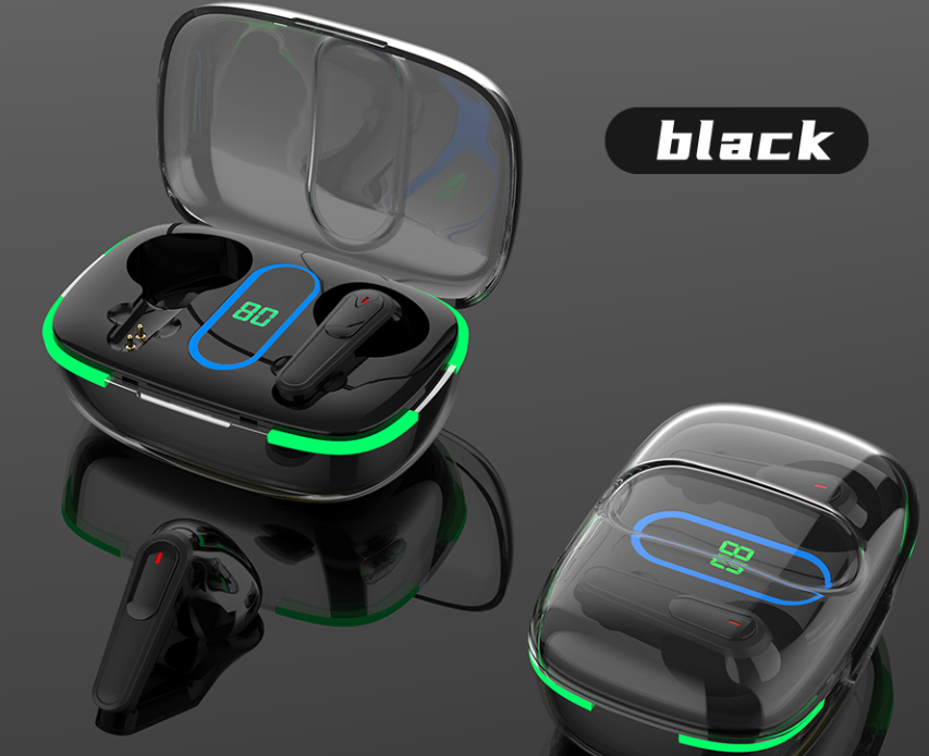 Спортивні бездротові Bluetooth навушники PRO70 з індикатором заряду  та LED дисплеєм