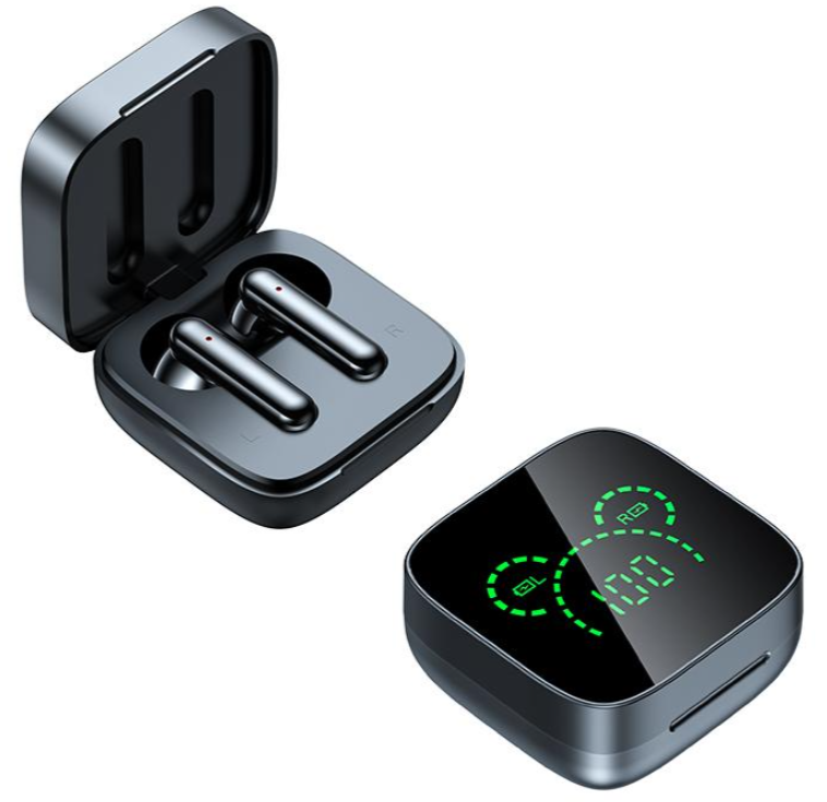 Бездротові сенсорні Bluetooth-навушники AIR pro K60 TWS fone Чорні