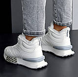 Кросівки білі зимові жіночі теплі, фото 5