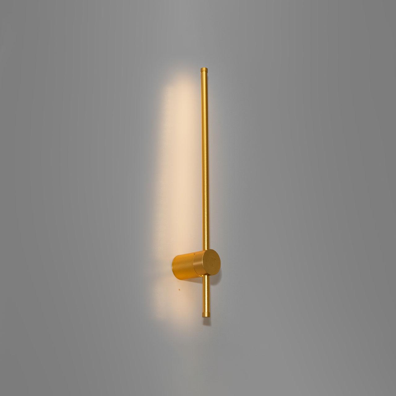 Світлодіодне бра 6 Вт колір каркасу золото сатин D-3140/600 oxide gold, фото 1