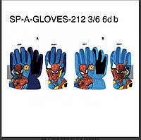 Перчатки болоньевые для мальчика оптом, DISNEY, 3-6 pp, № SP-A-Gloves-212