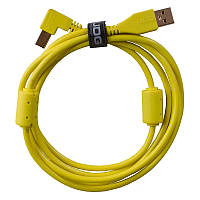 UDG Ultimate Audio Cable USB 2.0 A-B Yellow Angled 1m Готовый кабель USB A-B