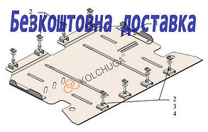 Захист двигуна Mercedes W213 E220 (2016-) (Захист двигуна Мерседес 213) Кольчуга