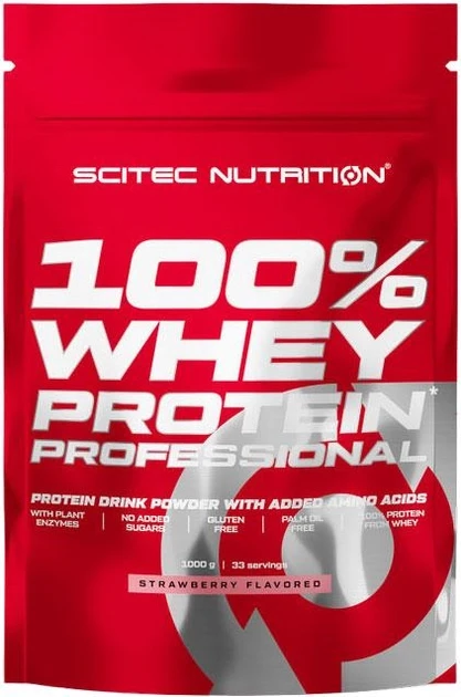 Протеїн сироватковий100% Whey Protein Professional Scitec Nutrition 1kg