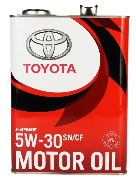 Оригінальна моторна олива Toyota 5W-30 Motor Oil Japan (4 л), фото 1