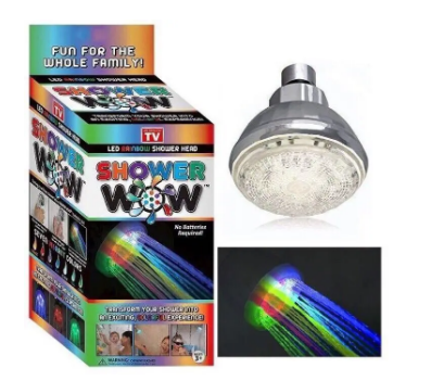 Насадка для душу з LED-підсвіткою