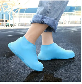 Силіконові чохли бахіл для взуття від дощу, фото 1