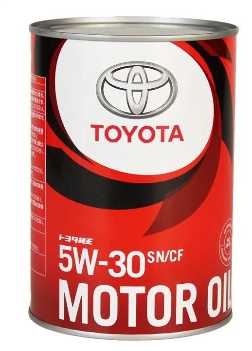 Оригінальна моторна олива Toyota 5W-30 Motor Oil Japan (1 л), фото 1
