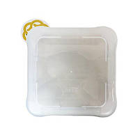 Миска квадратна пластикова 15 Л без кришки, прозорий SNMZ, фото 2