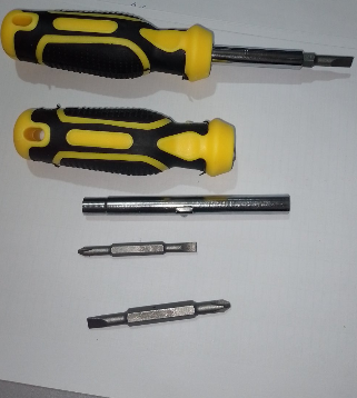 Набір 6в1 (викрутка зі змінними насадками), фото 1