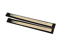 Палочки/суши (бамб.), прям., Черн. уп., 21 см, Ø 4,2 мм, 100 пар