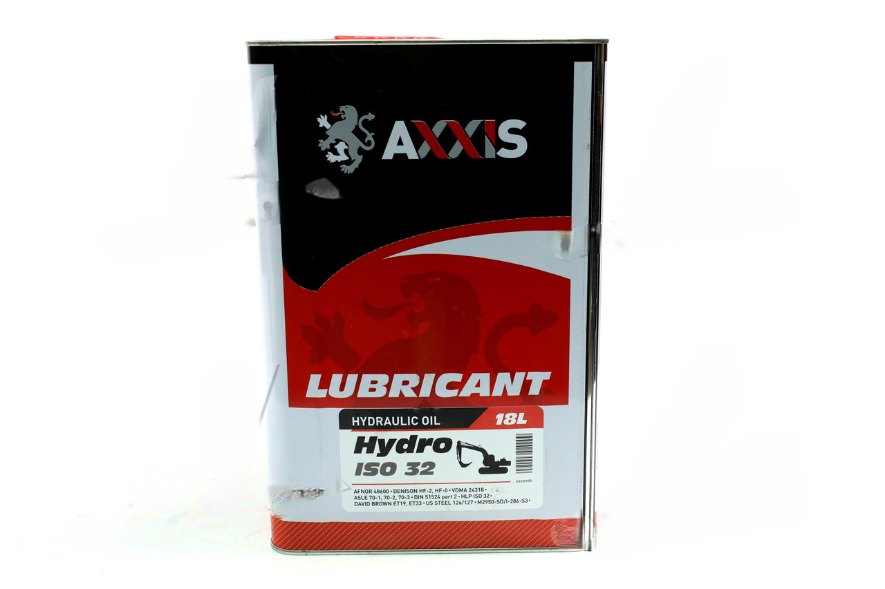 Масло гидравл. AXXIS Hydro ISO 32 (Канистра 18л) 48021043920