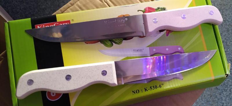 Ніж із пластиковою ручкою 530-6, фото 1