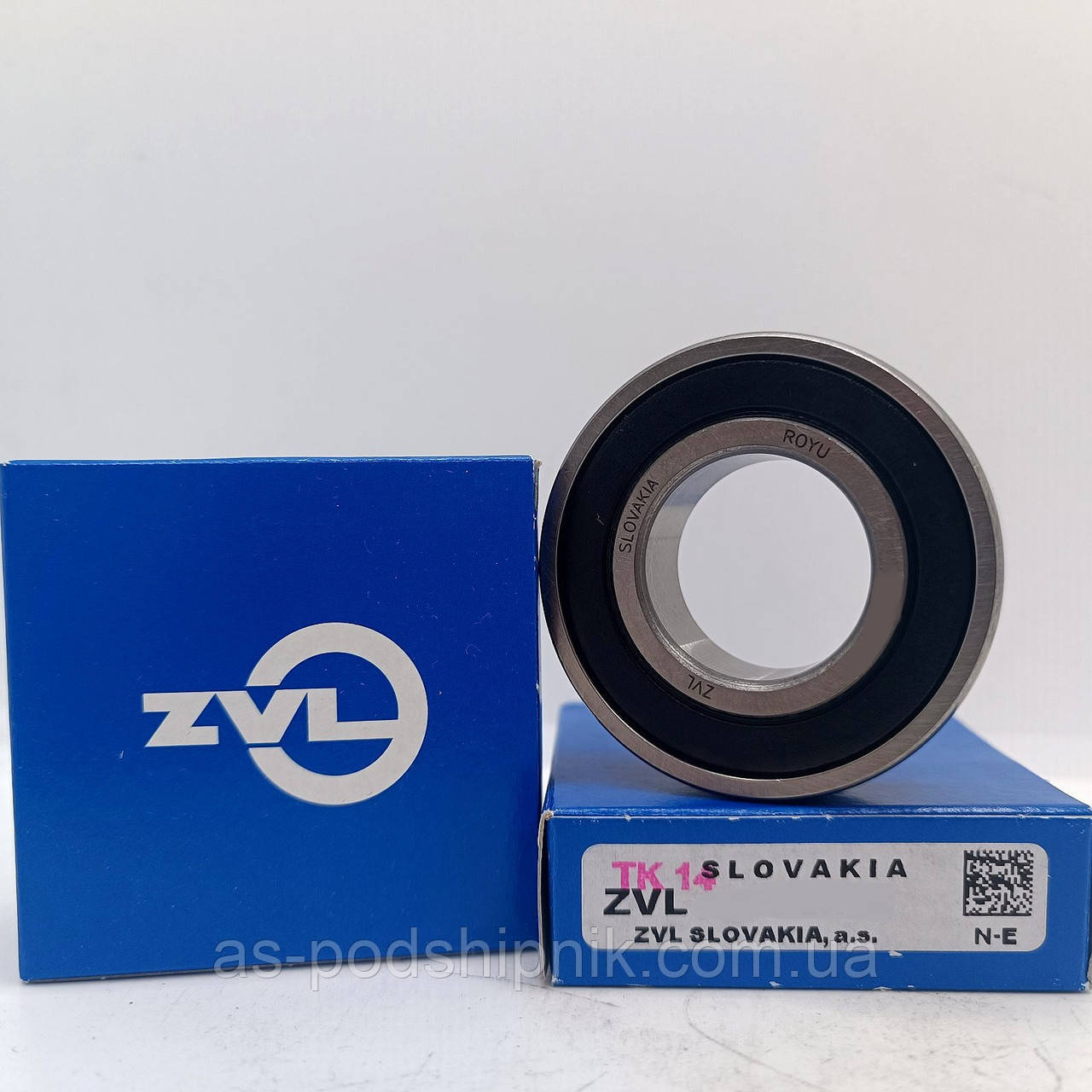 Підшипник 6000-2RS / 180100 (10x26x8) ZVL (Словаччина), фото 1