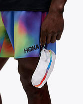 Куртка для бігу чоловіча HOKA SKYFLO JACKET 1141690 White / Multi, фото 5