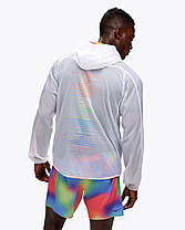 Куртка для бігу чоловіча HOKA SKYFLO JACKET 1141690 White / Multi, фото 3
