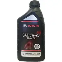 Оригинальное моторное масло Toyota 5W-20 (0.946л)