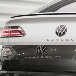 Емблема ARTEON VW (Фольцваген) NEW type - Хром, фото 3