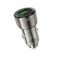 Автомобільний зарядний пристрій Hoco Z52 USB/Type-C 35W, 3A  PD/QC