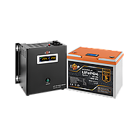 Комплект резервного питания LP (LogicPower) ИБП + литиевая (LiFePO4) батарея (UPS W500+ АКБ LiFePO4