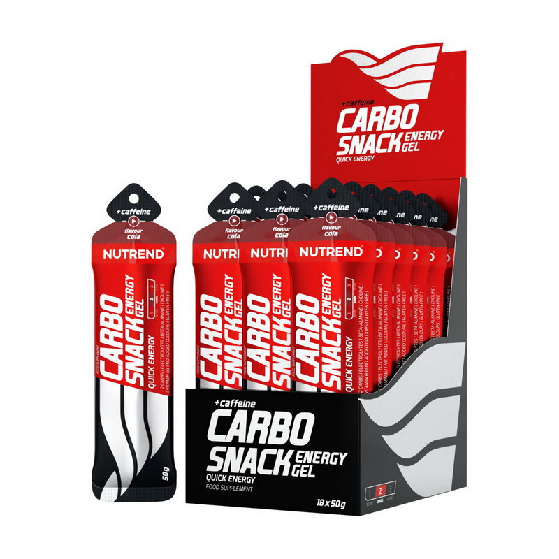 Енергетичний гель Nutrend Carbo Snack with caffeine 55 g