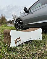 Кігтеточка картонна (дряпка) - лежанка для котів MurMur M (610x250x210)