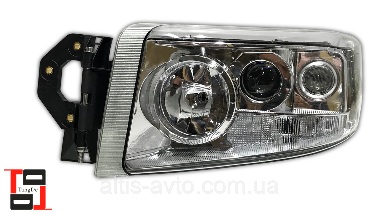 Фара головного світла ручне/управління біла з протитуманкою LH Renault Premium TD01-58-010AXL, фото 1