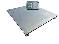 Платформенные весы «Эконом» на 1000 кг (1000х1000 мм) с калькулятором