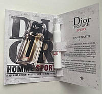 Туалетная вода (пробник) Christian Dior Dior Homme Sport 2021 1 мл