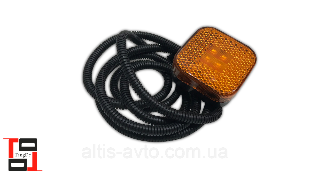Габаритний ліхтар LED жовтий з кабелем MAN TGA, фото 1