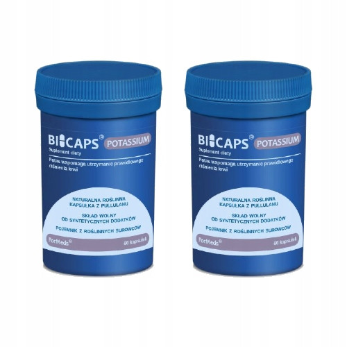 2× ForMeds Bicaps Калій у капсулах 60 шт.