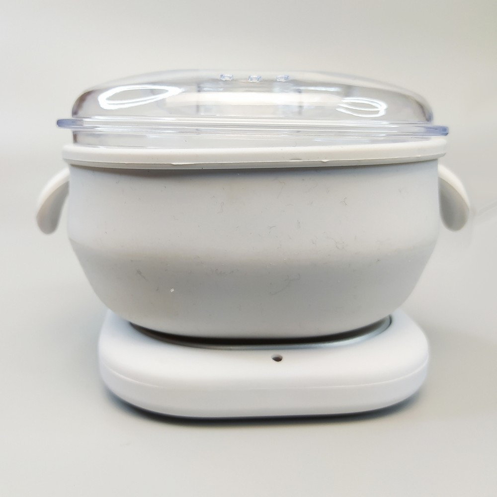 Воскоплав силіконовий 400 мл, компактний та переносний, Білий, фото 1