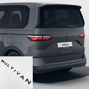 Емблема MULTIVAN VW (Фольцваген) NEW type - Чорний глянець, фото 2