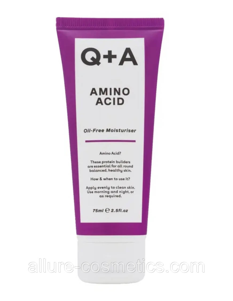 Зволожувальний крем з амінокислотами без вмісту олії Q+A Amino Acid Oil Free Moistuiriser 75ml