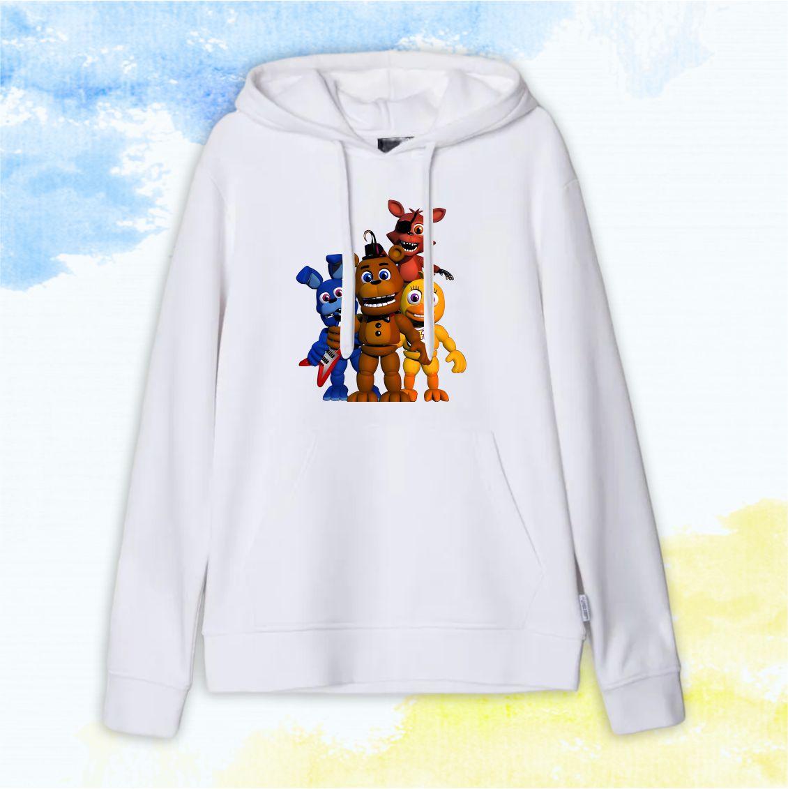 Худі дитяче з принтом Фредді Фазбер "фнаф вусі разом", фото 1