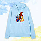 Худі дитяче з принтом Фредді Фазбер "фнаф вусі разом", фото 2