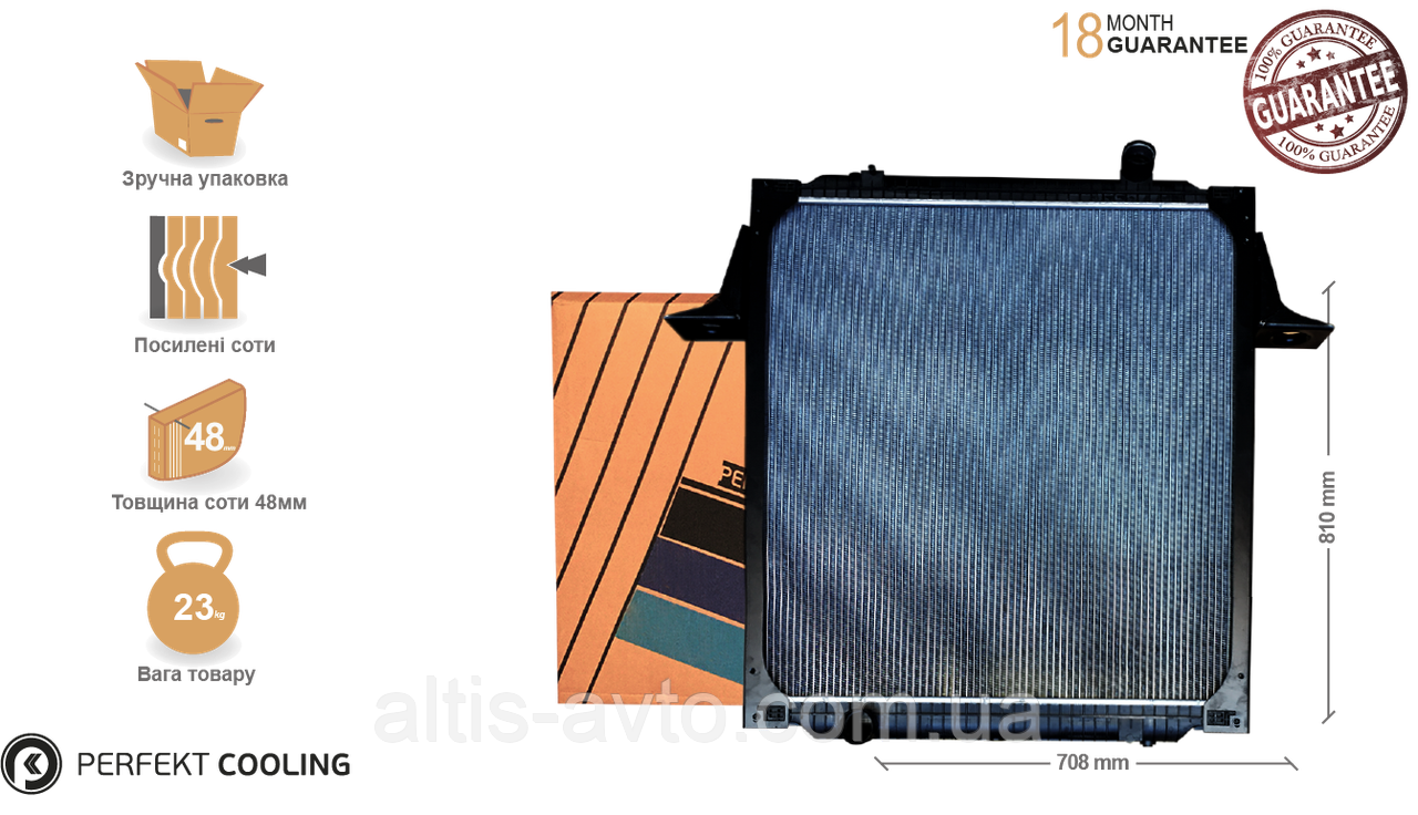 Радіатор із рамою Renault Premium 5010315738