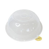 Пластикова миска для дому 10 Л харчова, кругла, прозора SNMZ, фото 3