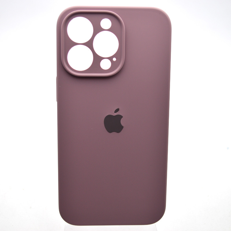 Силіконовий чохол накладка Silicon Case Full Camera для iPhone 13 Pro Black Currant