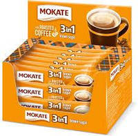 Напій кавовий розчинний Mokate 3 в 1 з коричневим цукром 17 г х 24 шт.